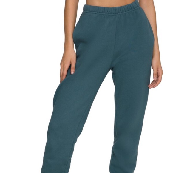 Good American Pants - Good American Boyfriend Orion Blue Sweatpants size 2 M Women's Lounge Pants